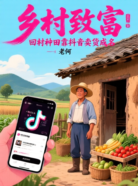 乡村致富：回村种田靠抖音卖货成名
